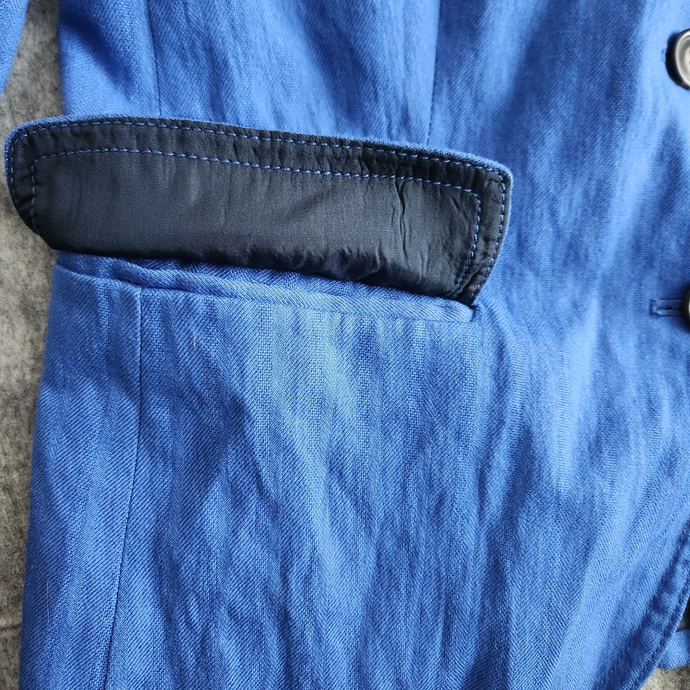 J.Crew Schoolboy Blazer Jacket Women's 6 Blue Business Career Office Minimalist - Picture 7 of 13